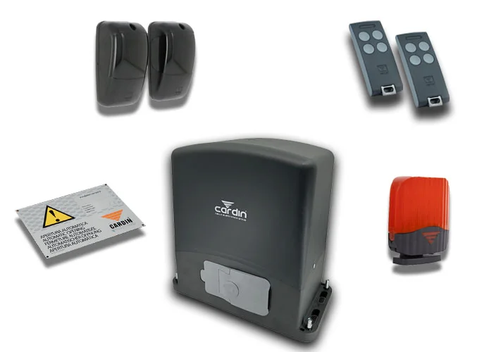 cardin complete kit for sliding gates 24v kt-slx624