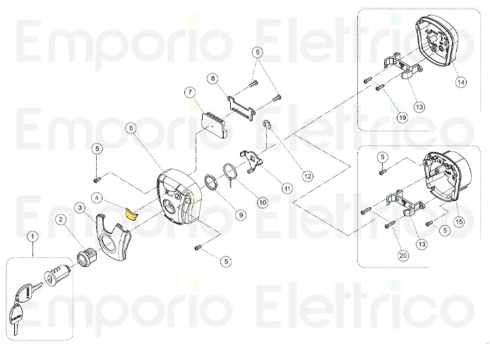 fadini spare part lens for chis 37 37004