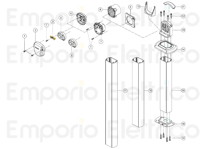 fadini spare part terminal for fit 55 55003