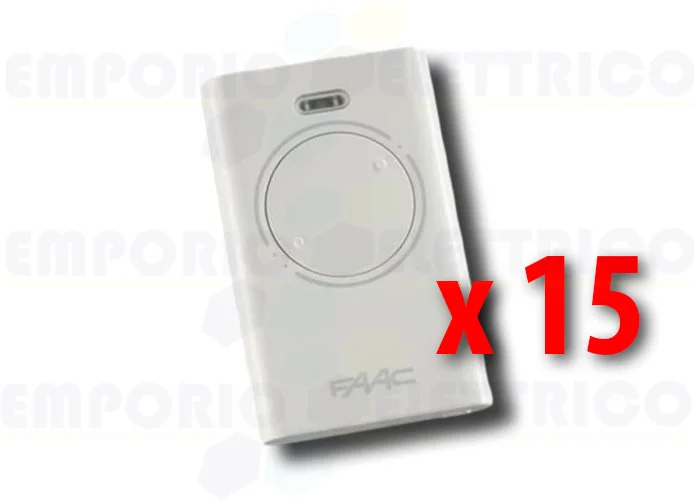 faac 15 x 2-channel remote controls xt2 868 slh lr 787009 (new code 787030)