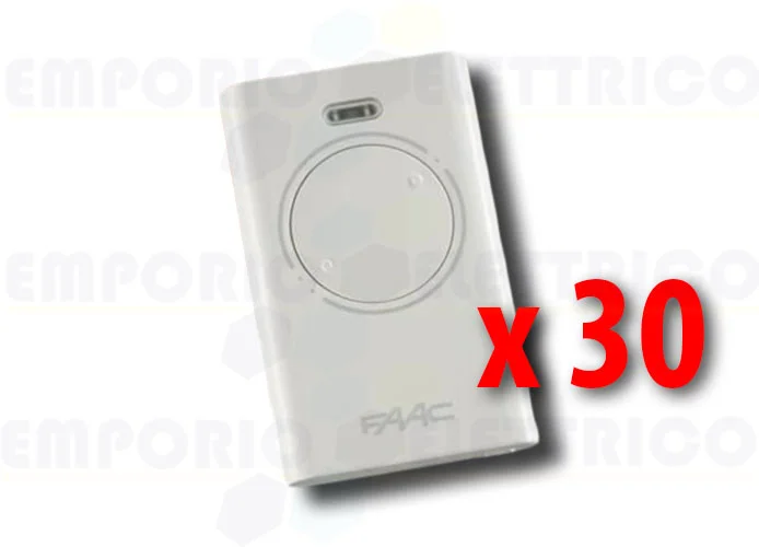 faac 30 x 2-channel remote controls xt2 868 slh lr 787009 (new code 787030)
