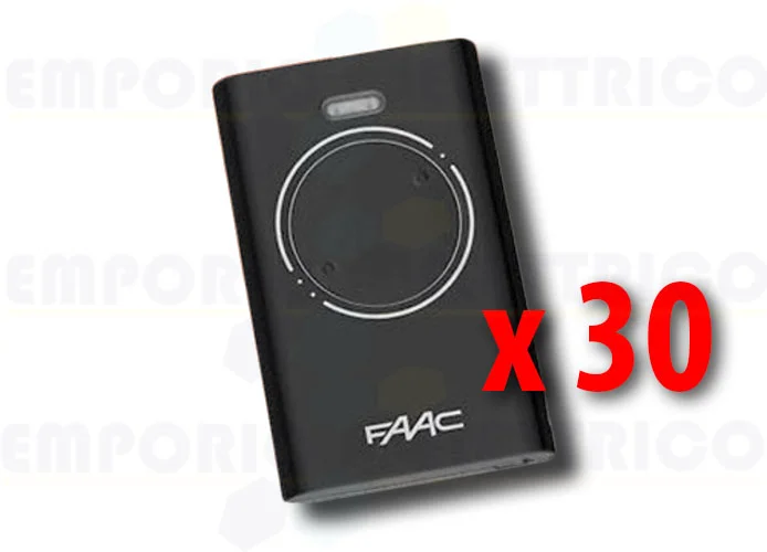 faac 30 x 2-channel remote controls xt2 868 slh lr 7870091 (new code 787030)