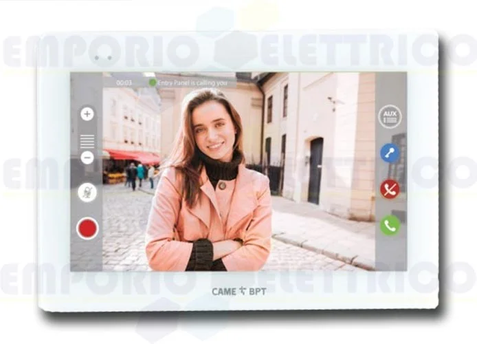 came bpt white ftf wifi hands-free video intercom xts 5ip wh 840ch-0090