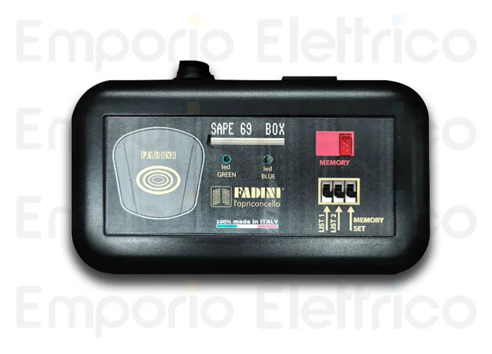 fadini memory card programmer zero.sape box 697l