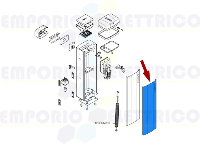 came spare part case door gt4-gx4 88003-0079