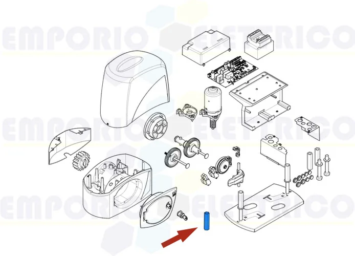 came spare part fixing nut for motor 70mm 10pcs 88001-0273 