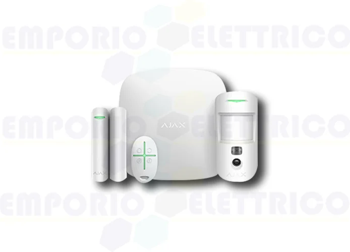 ajax starterkit cam plus hdr wireless white 156255 (ex 38174)