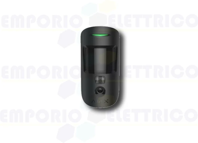 ajax black wireless motion detector motioncam (phod) 39289