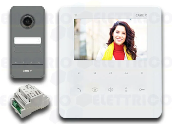 came bpt single-family video intercom kit x1 kit video plx + lhs  8k40cf-021