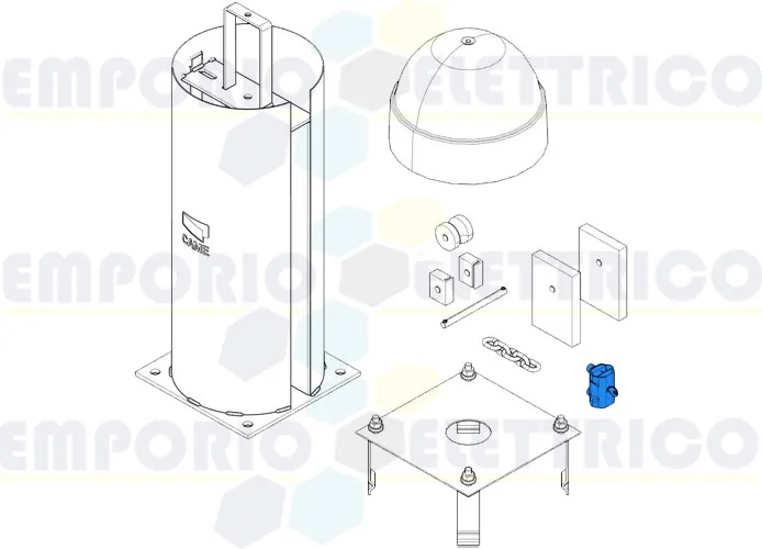 came spare part chain lock cat-i 119rix017