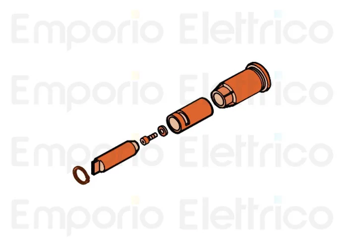 faac spare part external release triangular key 640 424594