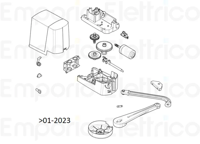 came motor spare parts page ftx20dls 2023 801mb-0160
